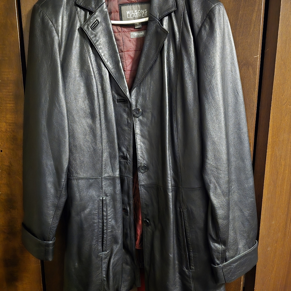 Women's Wilson Leather Coat.